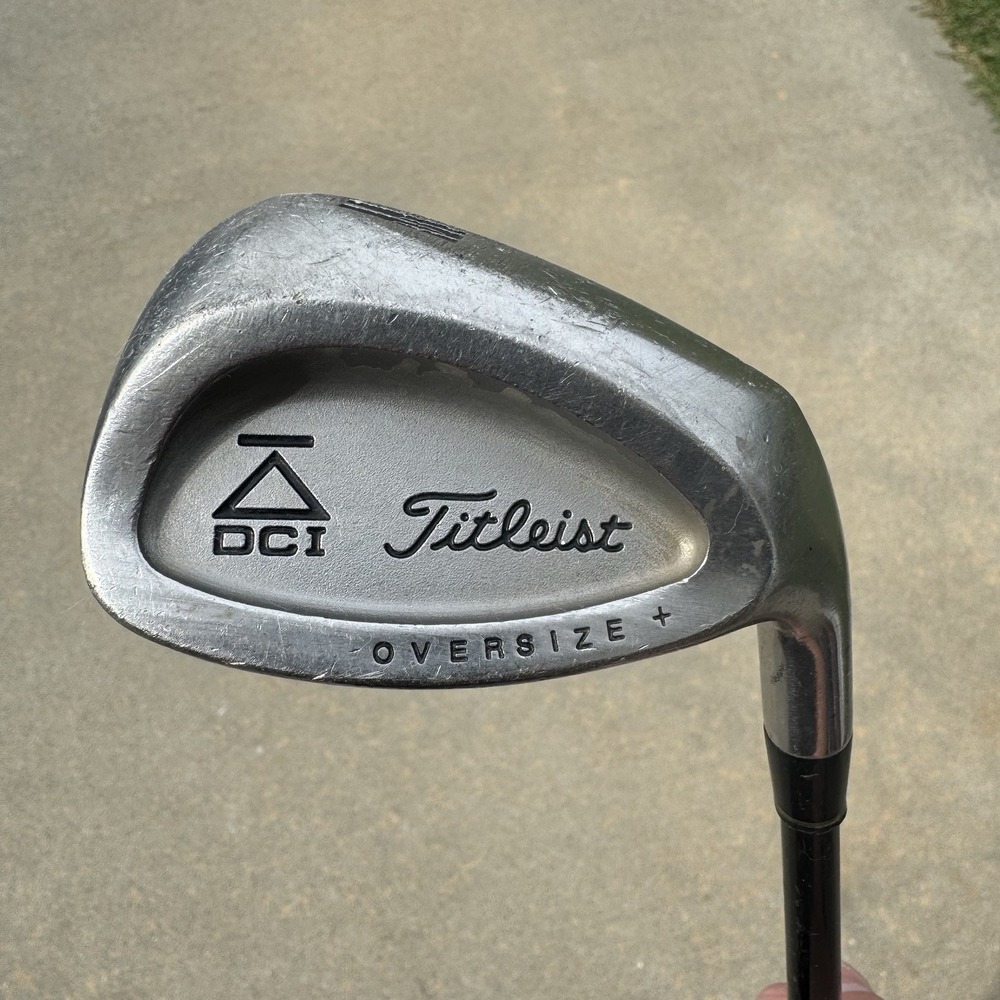 Titleist DCI Oversized Plus Pitching Wedge PW Regular Flex Trispec Graphite 37"